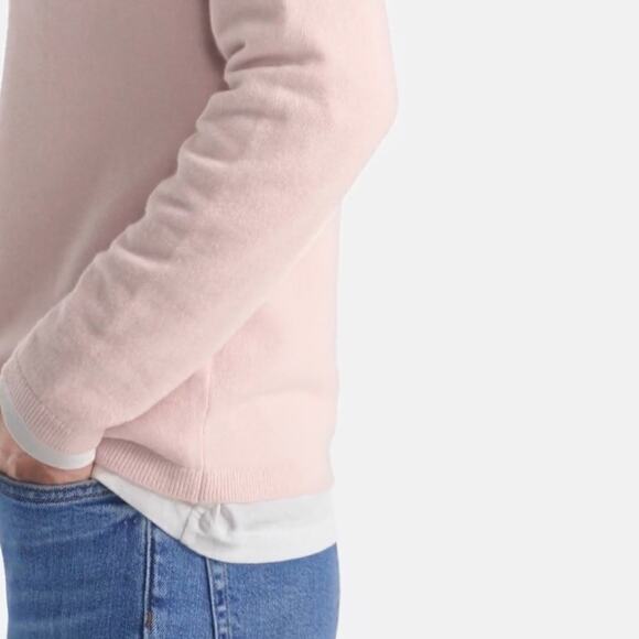 LANDS’ END Classic CASHMERE Burgundy Women's crew neck sweater Size XS - Picture 12 of 14